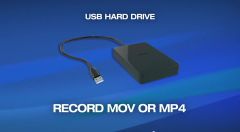 Matrox monarch HDX - запись файлов MOV или MP4 на USB носитель